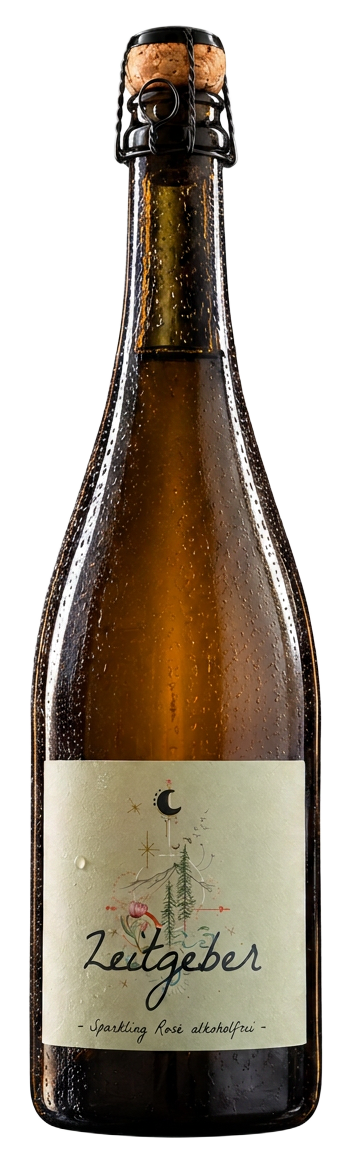 Flasche Zeitgeber Sparkling Rosé alkoholfrei